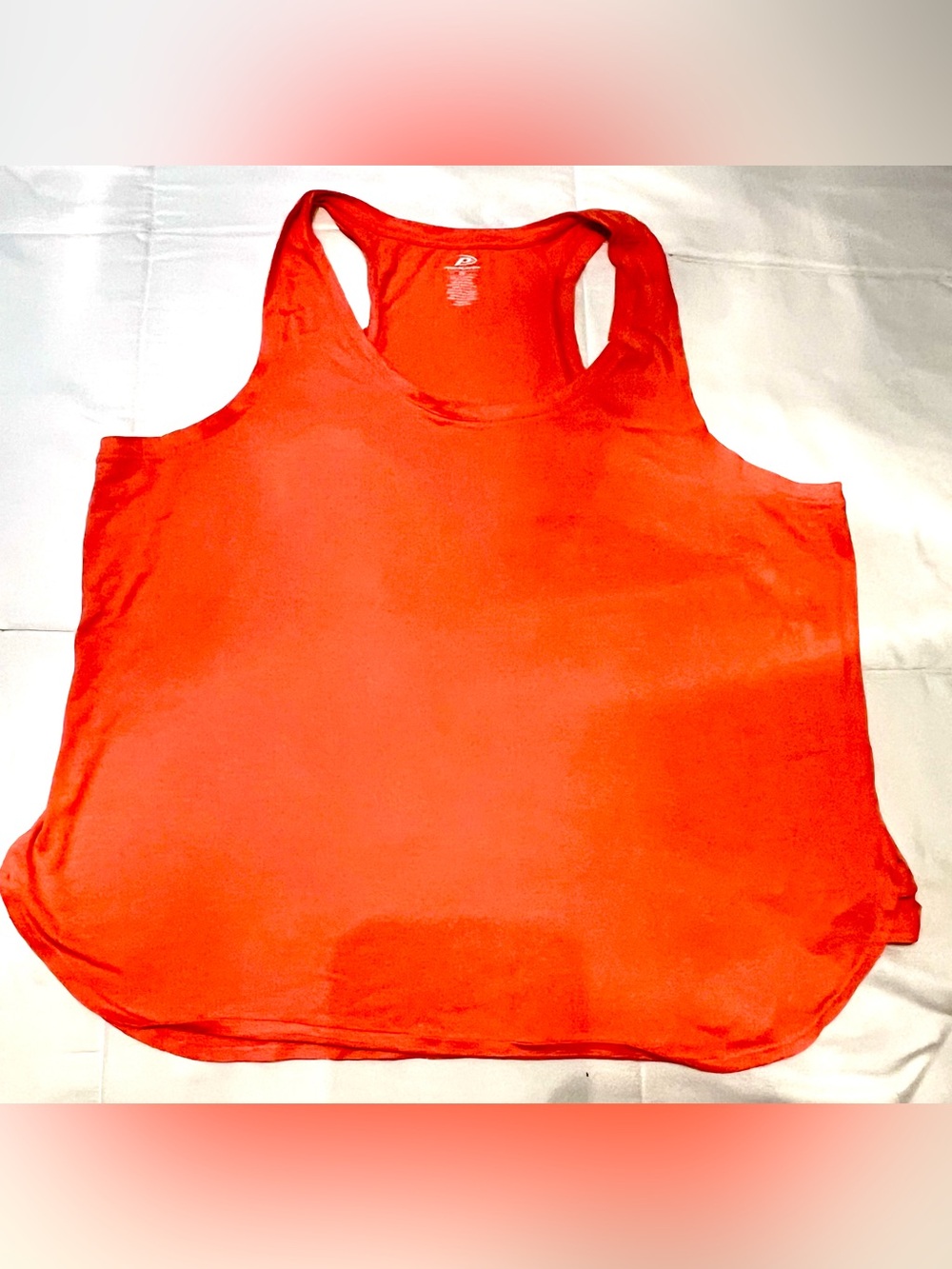 Pro‎ Player Orange Racerback Tank Top